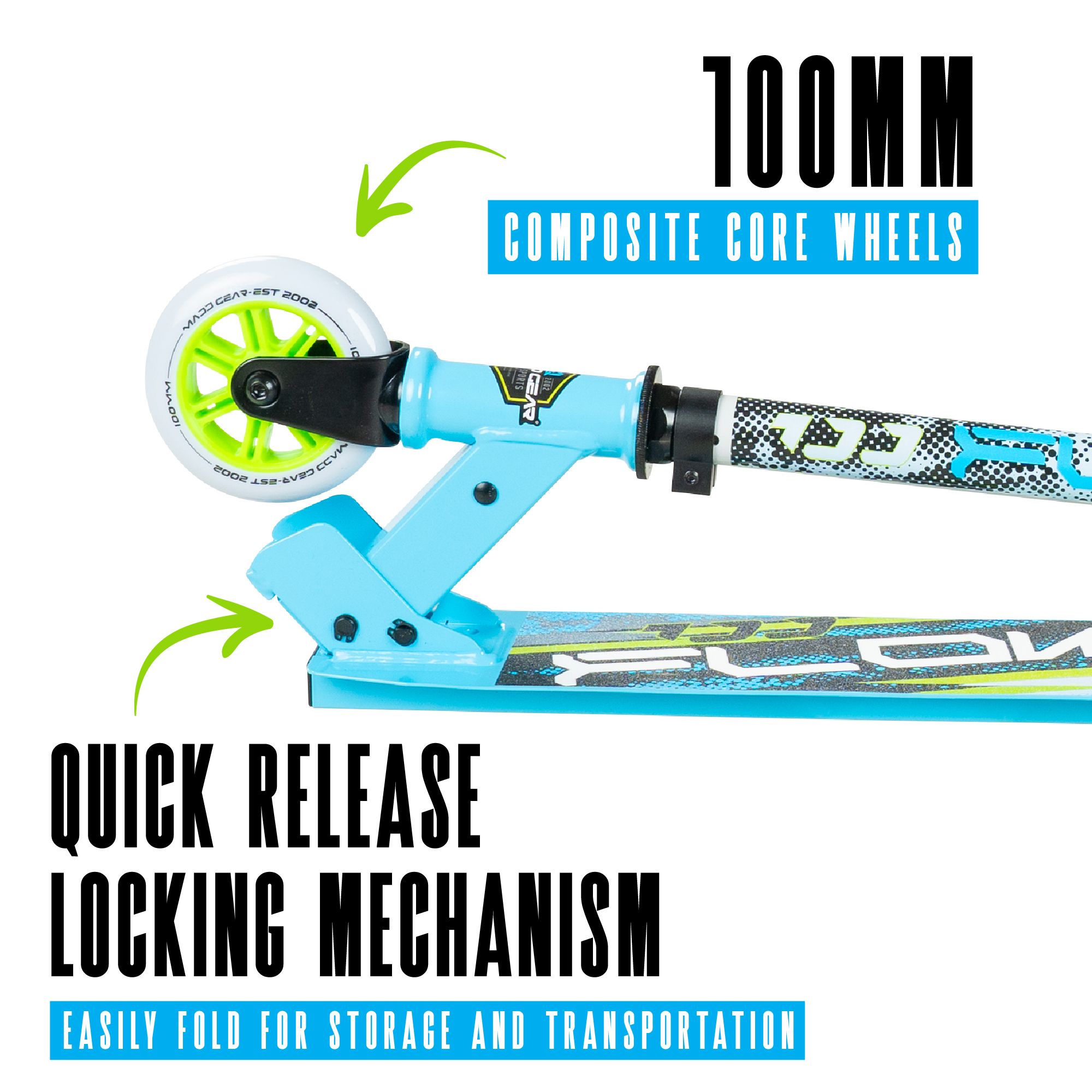 Madd Gear Flow 100 Folding Scooter