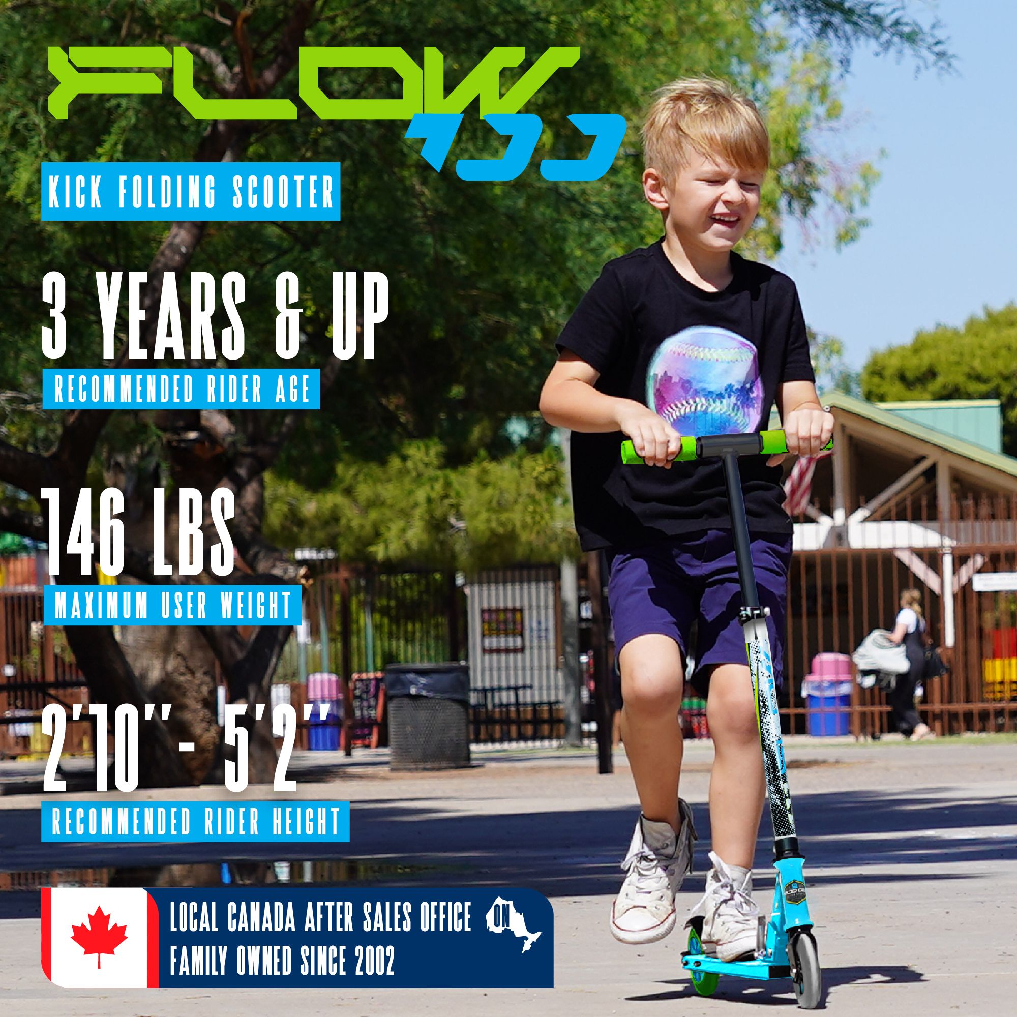 Madd Gear Flow 100 Folding Scooter