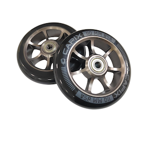 Capix 110mm Alloy Replacement Scooter Wheels Set with Bearings