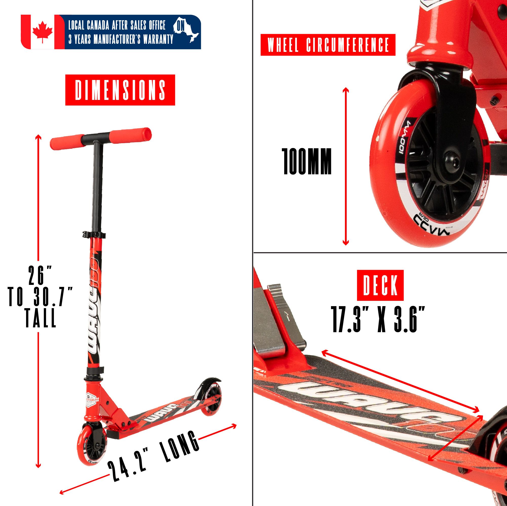 Madd Gear Wave 100 Scooter