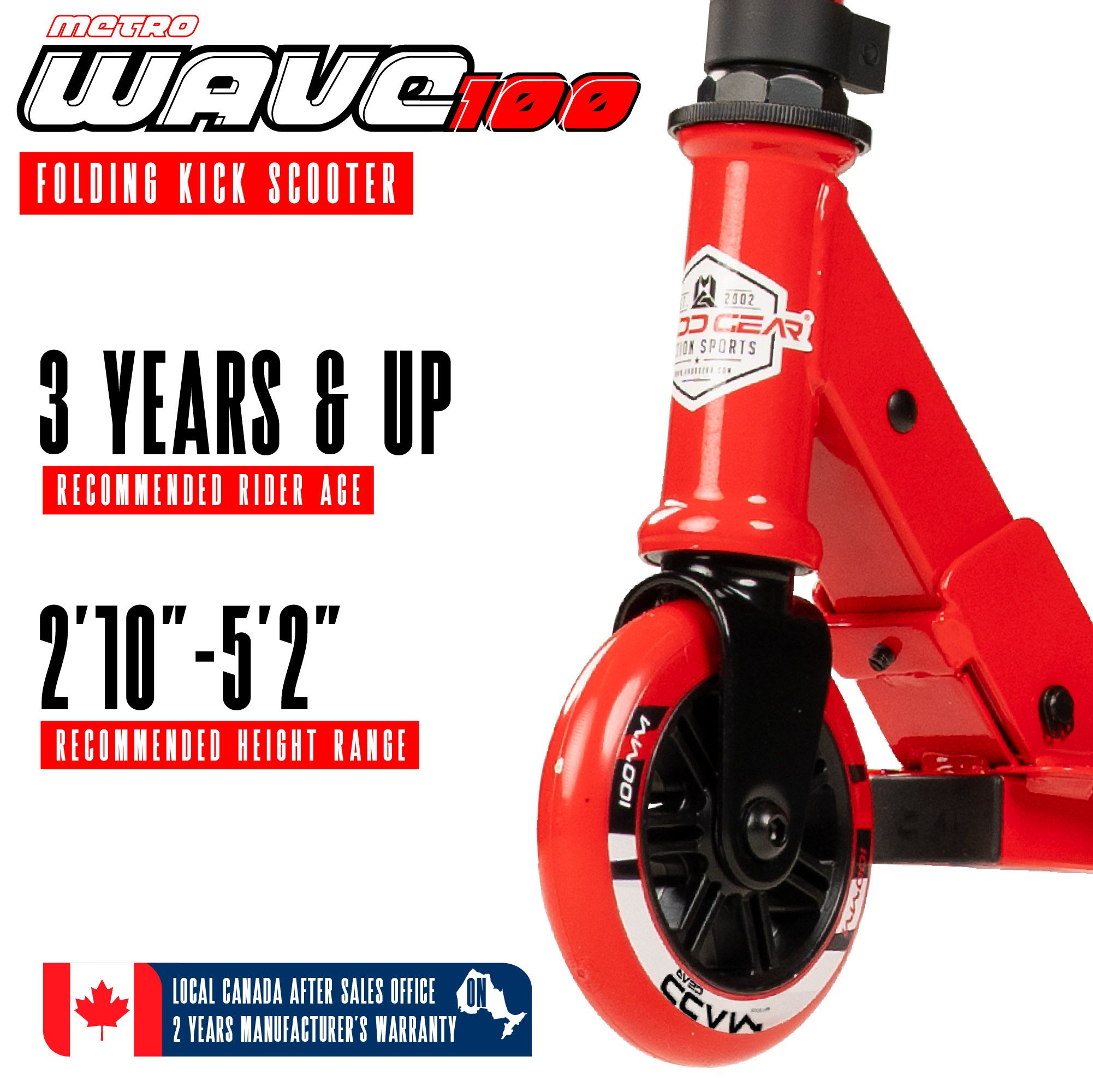 Madd Gear Wave 100 Scooter