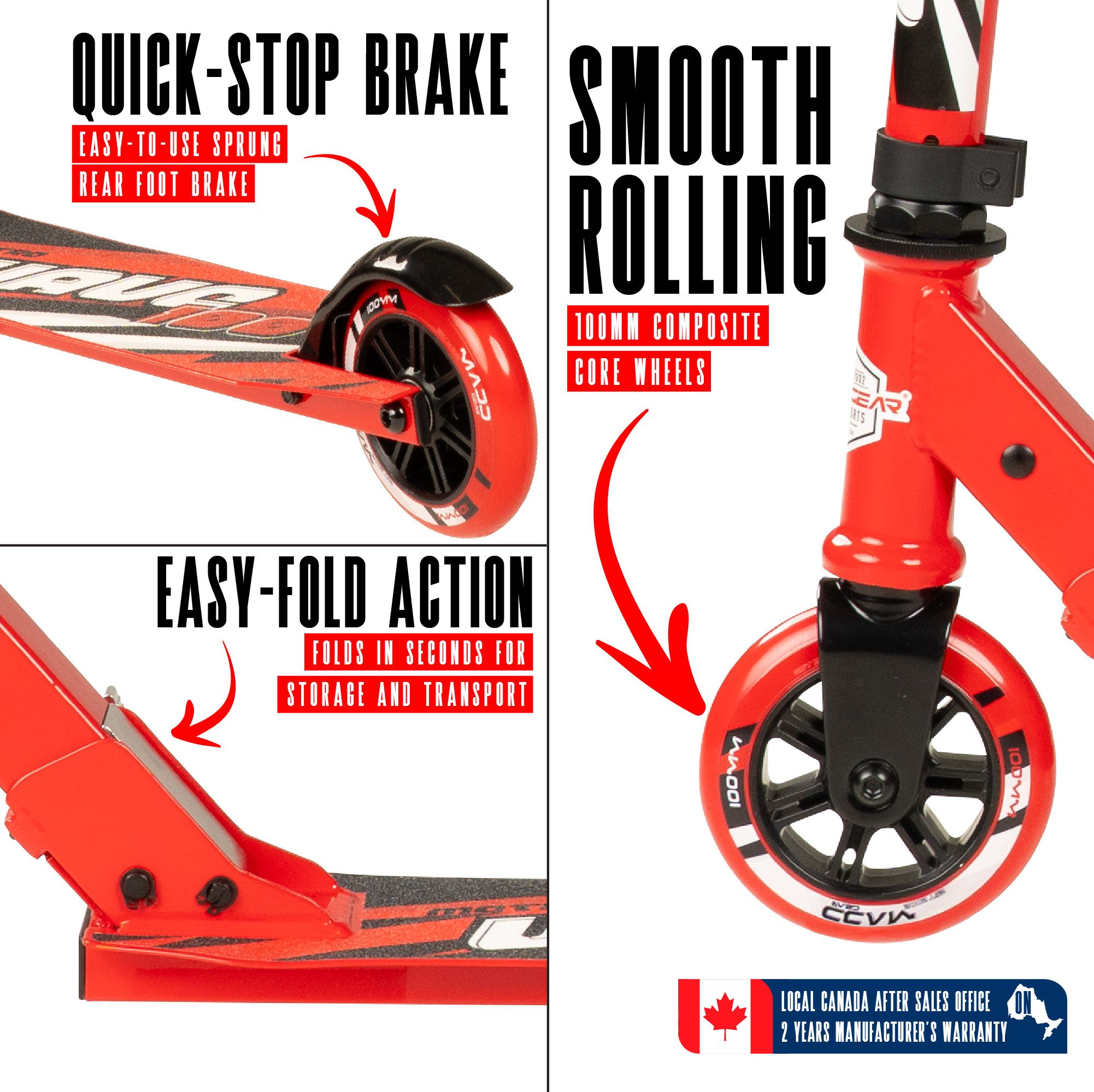Madd Gear Wave 100 Scooter