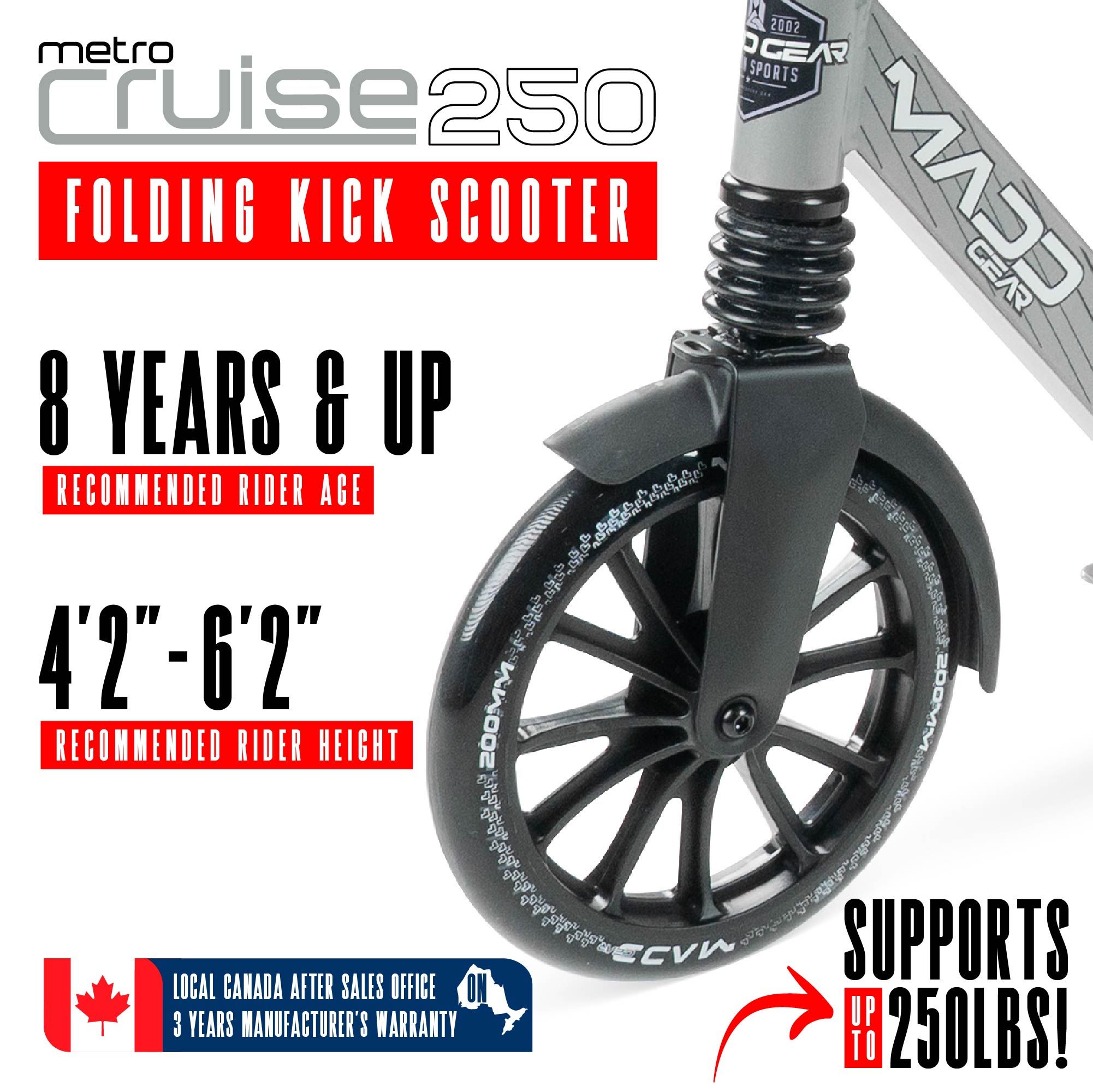 Madd Gear Metro Cruise 250 Scooter CloseUp