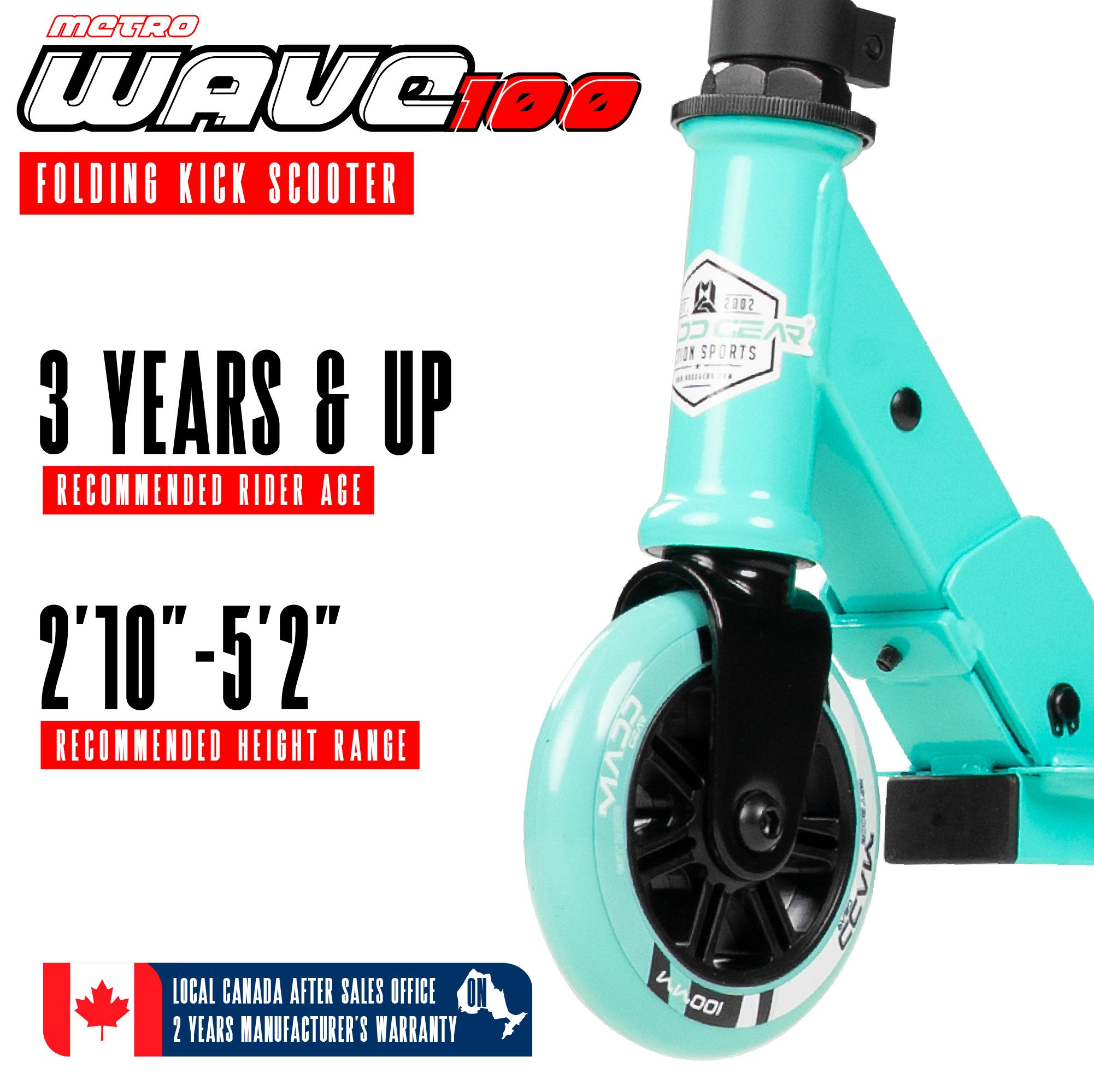 Madd Gear Wave 100 Scooter