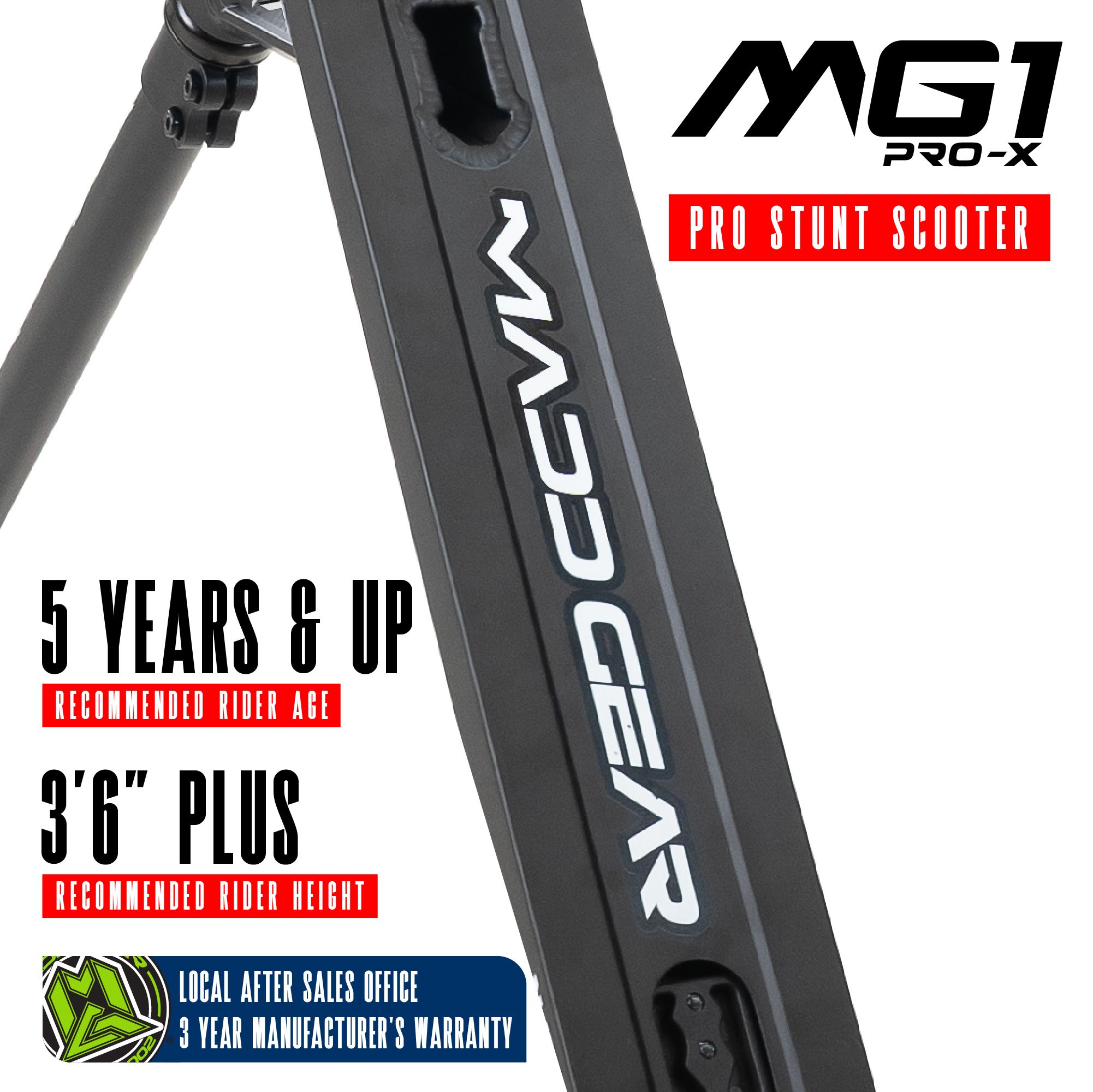 Madd Gear MG1 Raven Pro X Scooter CloseUp