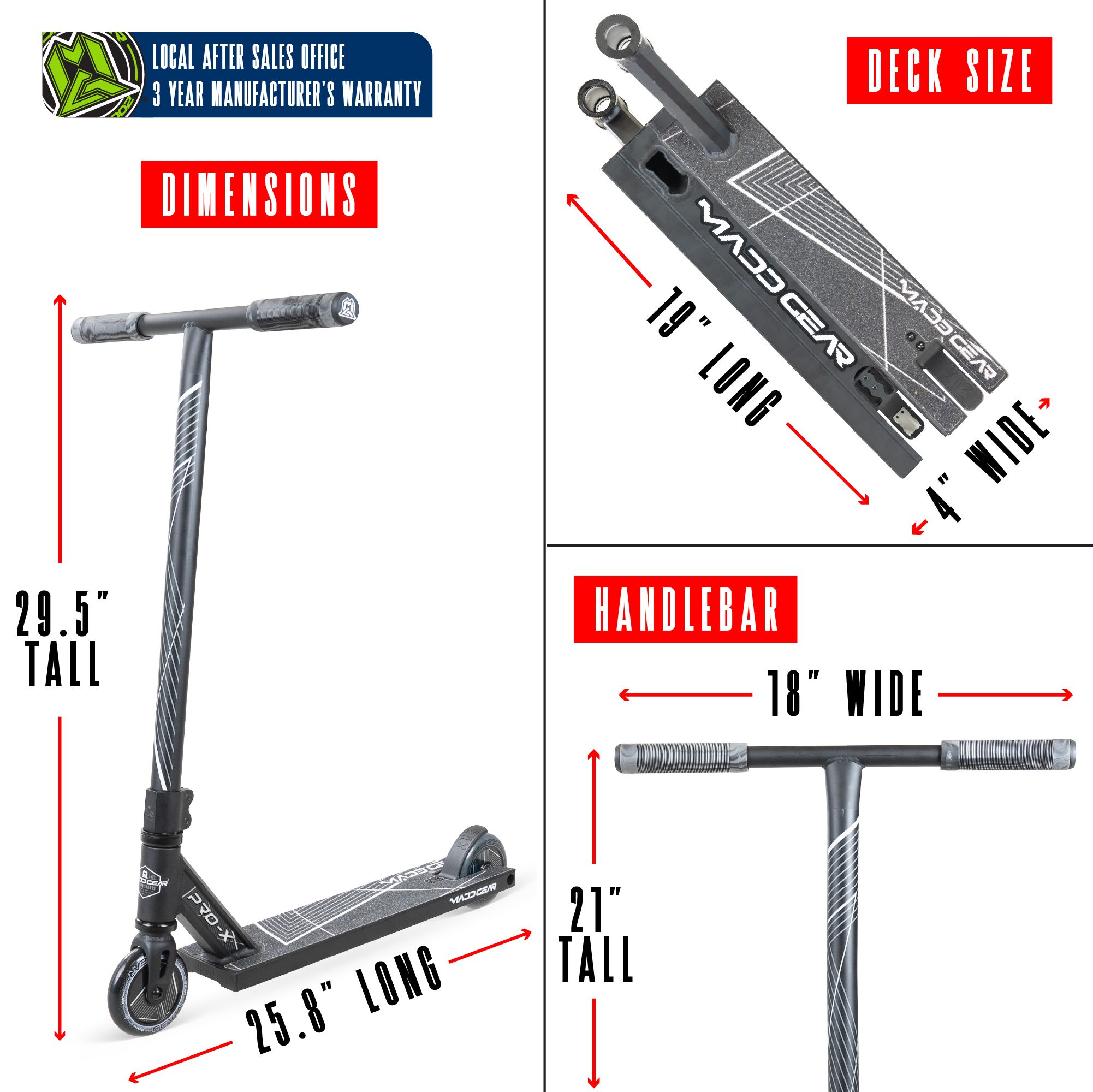 Madd Gear MG1 Raven Pro X Scooter Composite_or_Mixed