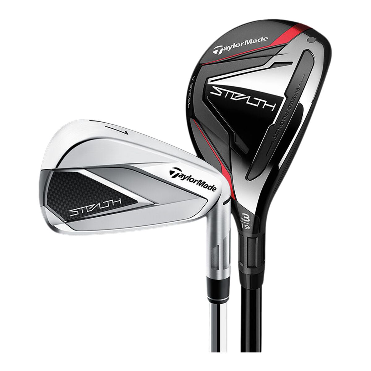 Taylormade Stealth Golf Combo Set, Steel Irons