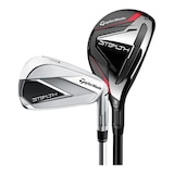 Taylormade Stealth Golf Combo Set, Graphite Irons CloseUp