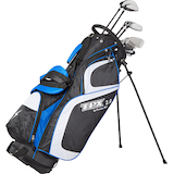 PowerBilt TPX 2.0 Men's Golf Club Set Front_Three_Fourths_Angled_Left