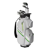 TaylorMade RBZ Speedlite 10 Piece Graphite Women's Golf Package Set Front_Three_Fourths_Angled_Right