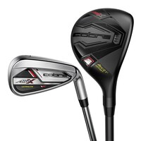 Cobra Air-X 2026 Men's Combo Black Golf Steel Set [4H,5H,6-P] CloseUp