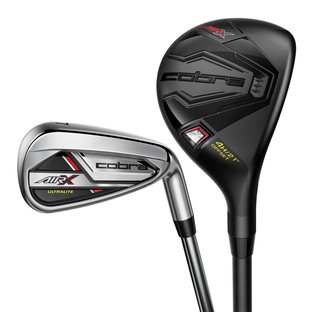 Cobra Air-X 2026 Men's Combo Black Golf Steel Set [4H,5H,6-P]