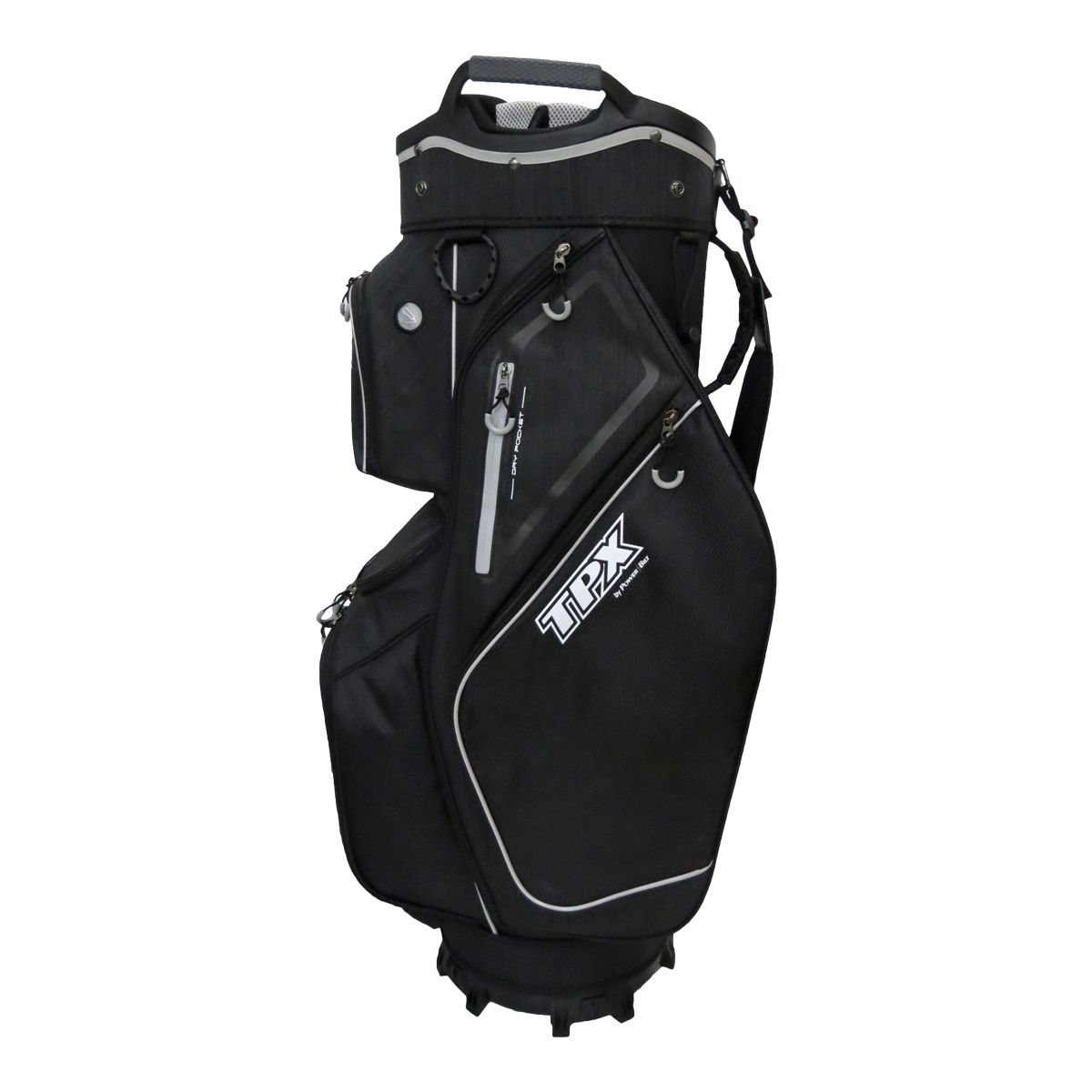 Powerbilt TPX Deluxe Golf Cart Bag Side_Left
