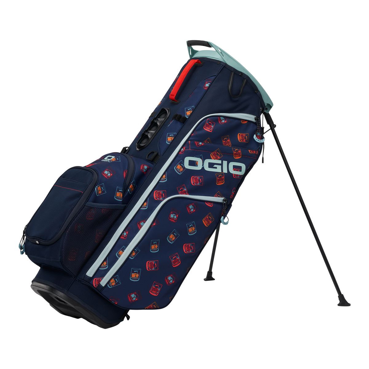 Ogio Woode Hybrid Golf Bag Front_Angled_Left