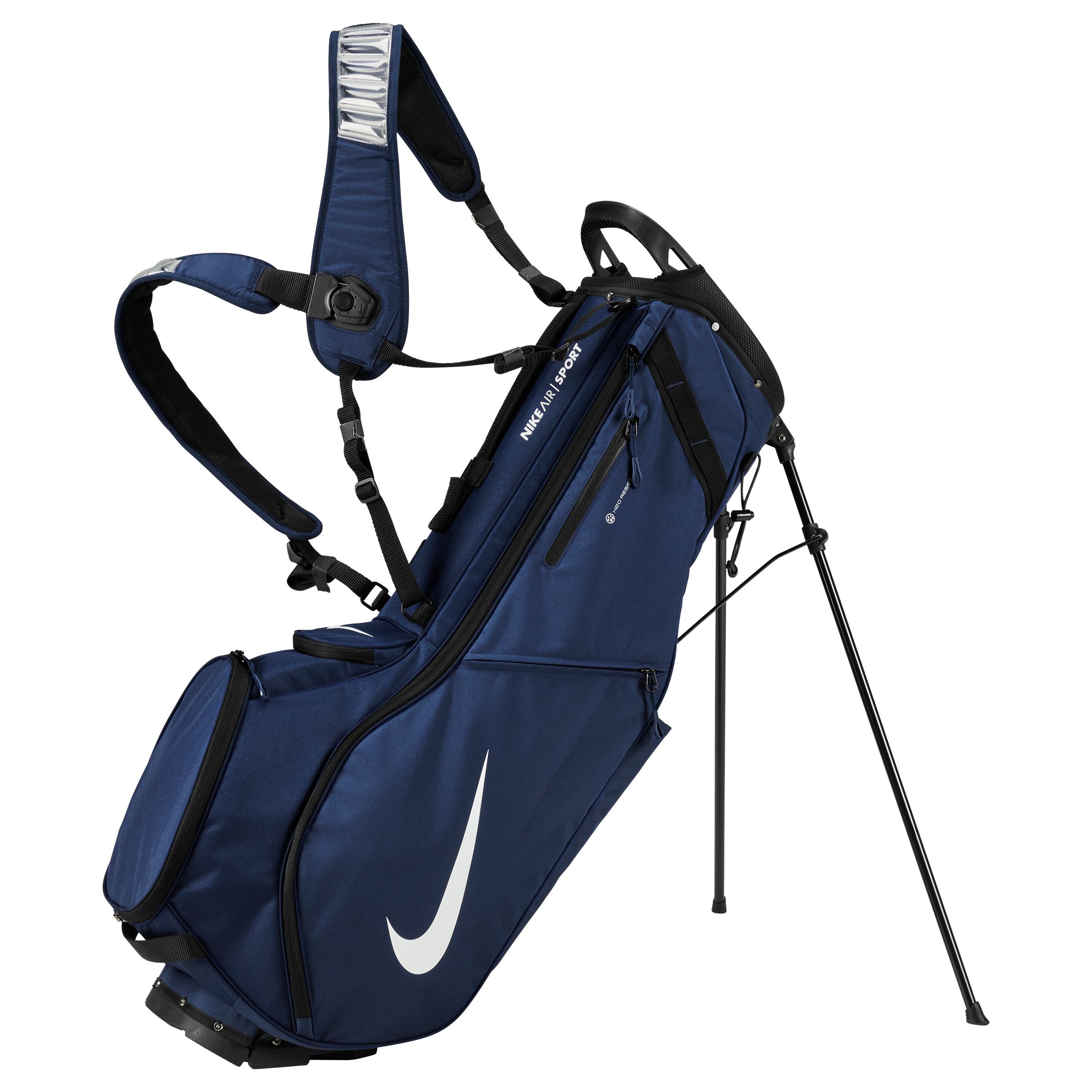Nike Golf Air Sport 2.0 Stand Bag Front_Three_Fourths_Angled_Left