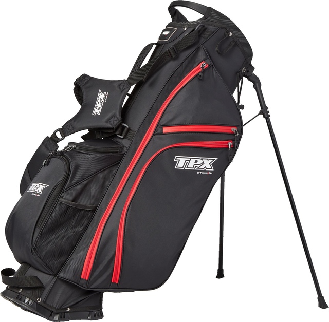 Powerbilt TPX Ultralight 2.0 Stand Golf Bag Front_Three_Fourths_Angled_Left