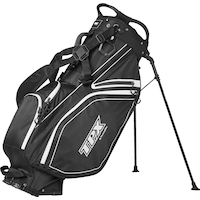 Powerbilt TPX 2.0 Stand Golf Bag Front_Three_Fourths_Angled_Left