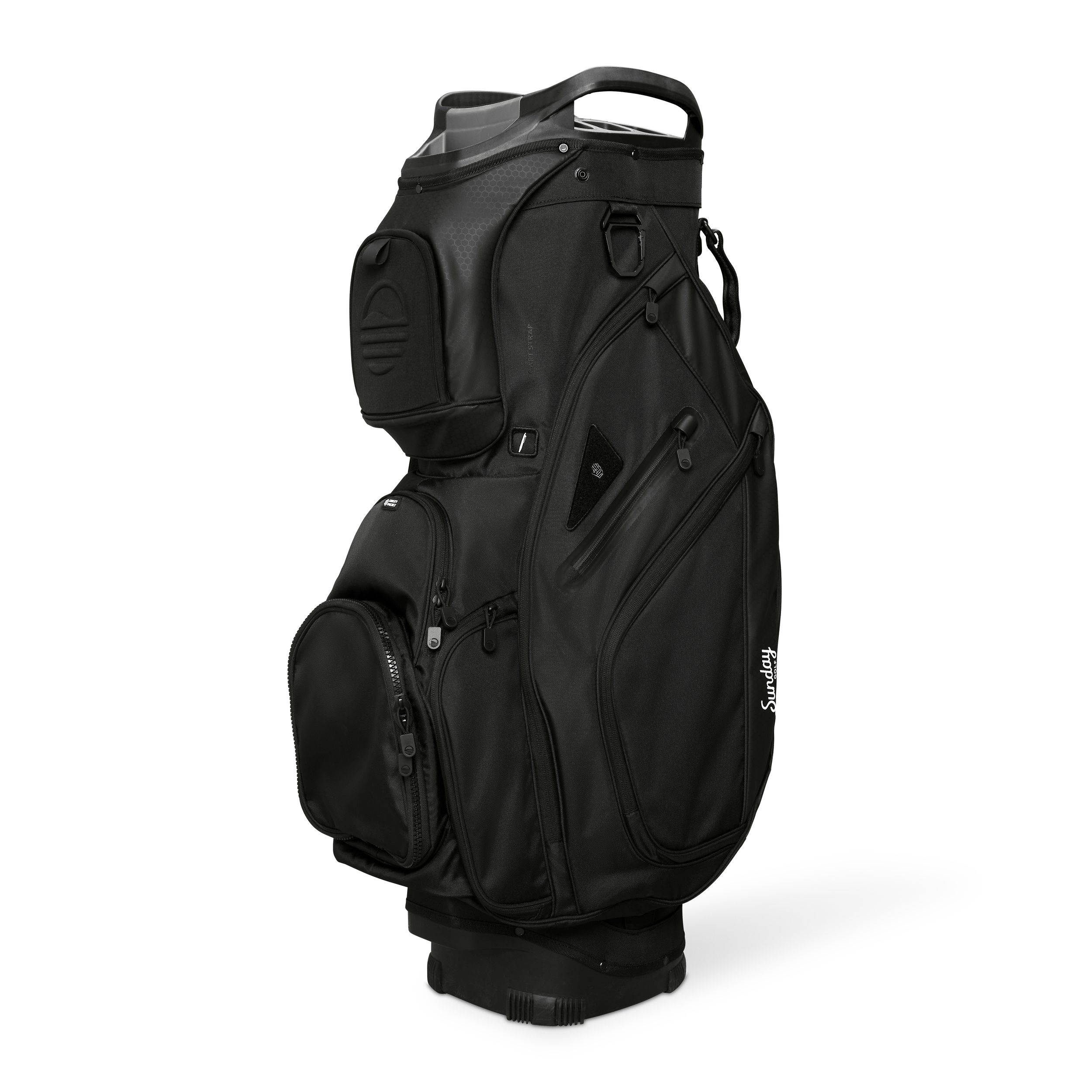 Sunday Golf Big Rig Golf Cart Bag Front_Three_Fourths_Angled_Left