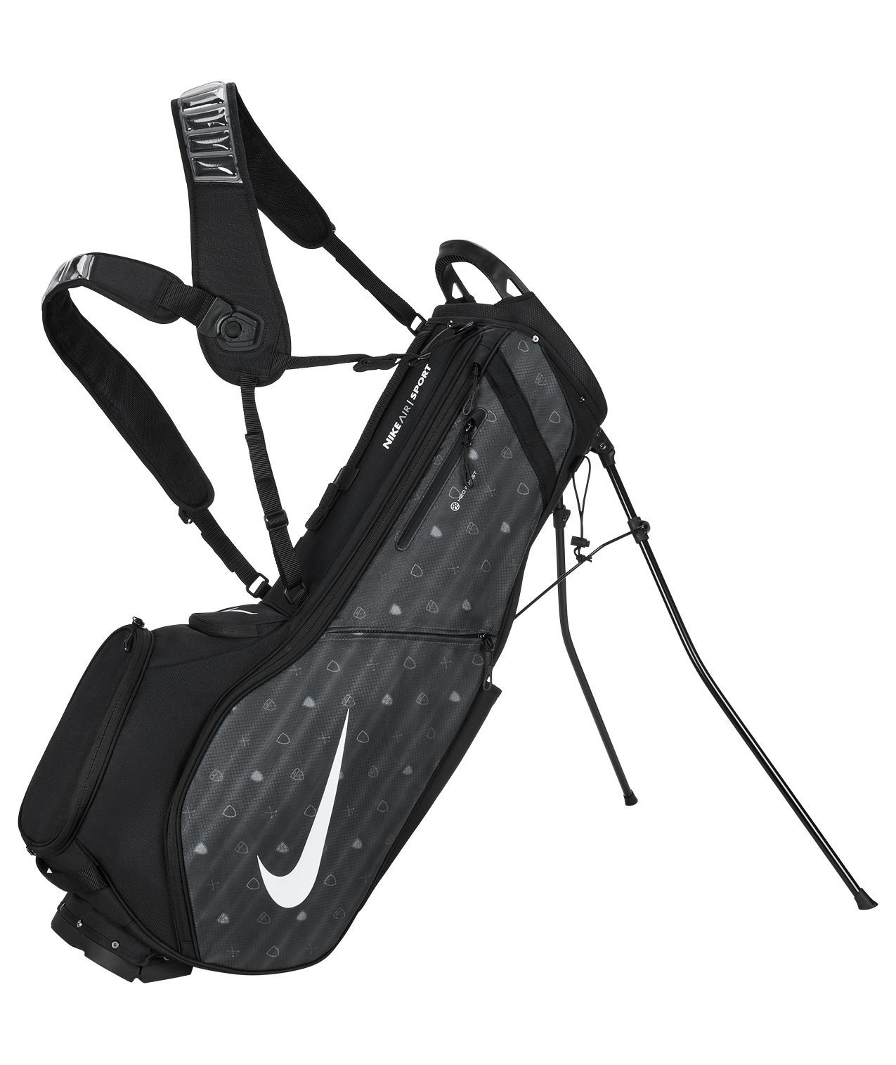 Nike Air Sport 2 Golf Bag Front_Angled_Left