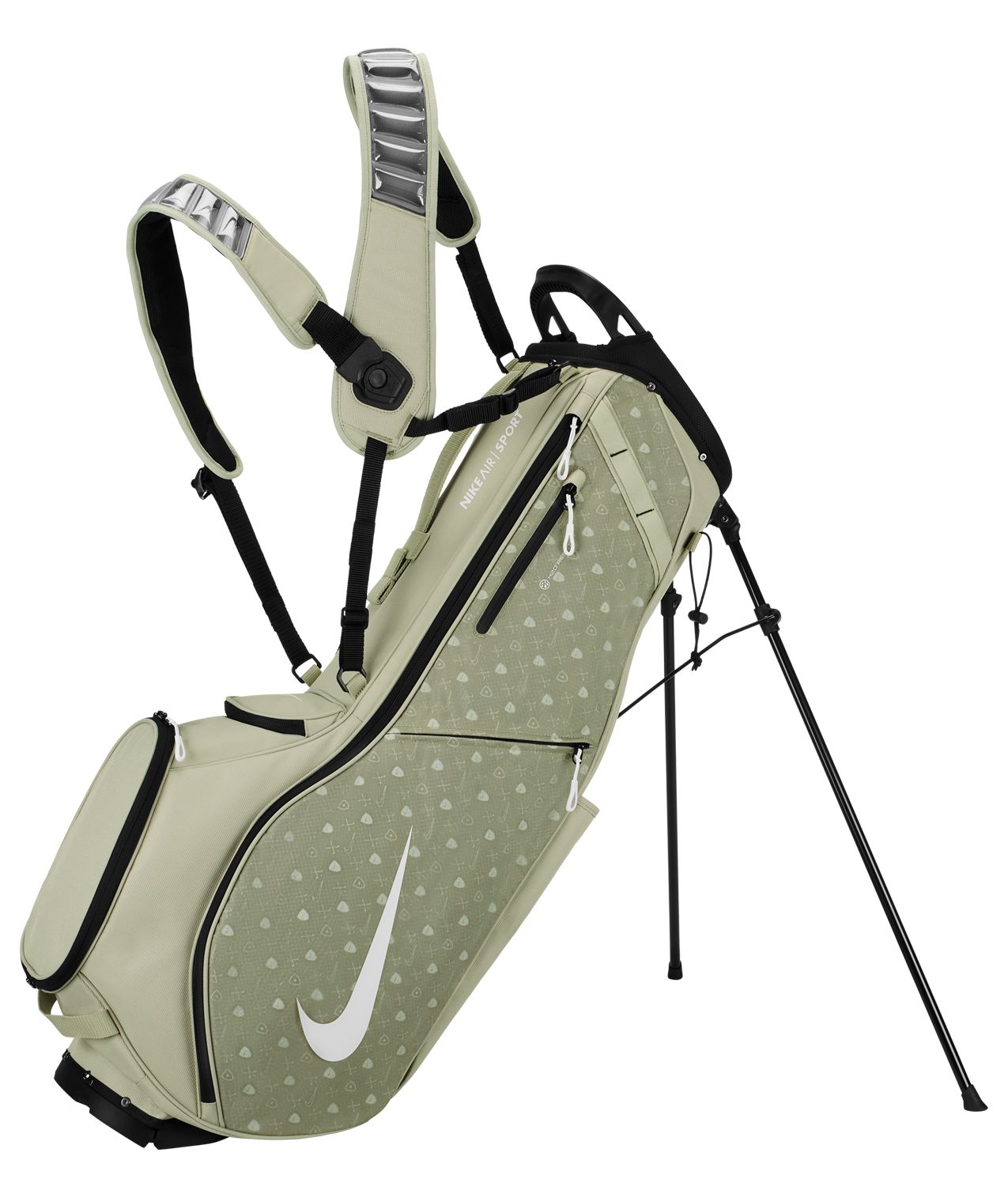 Nike Air Sport 2 Golf Bag Front_Angled_Left