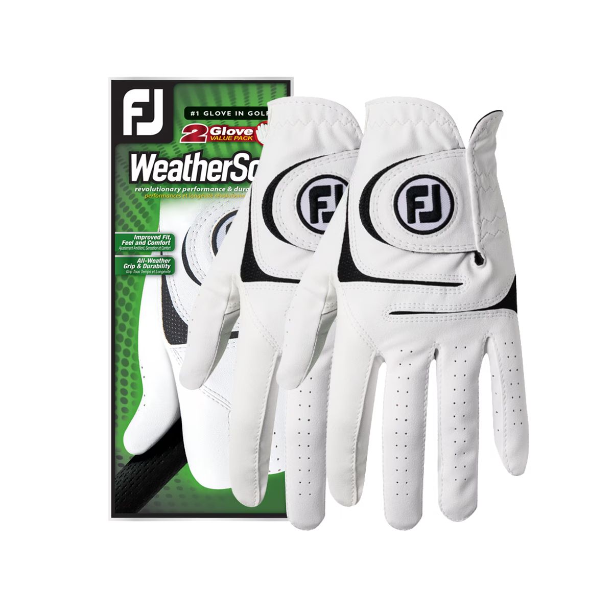 Footjoy Women's Weathersof 2-Pack Golf Gloves - Left Hand