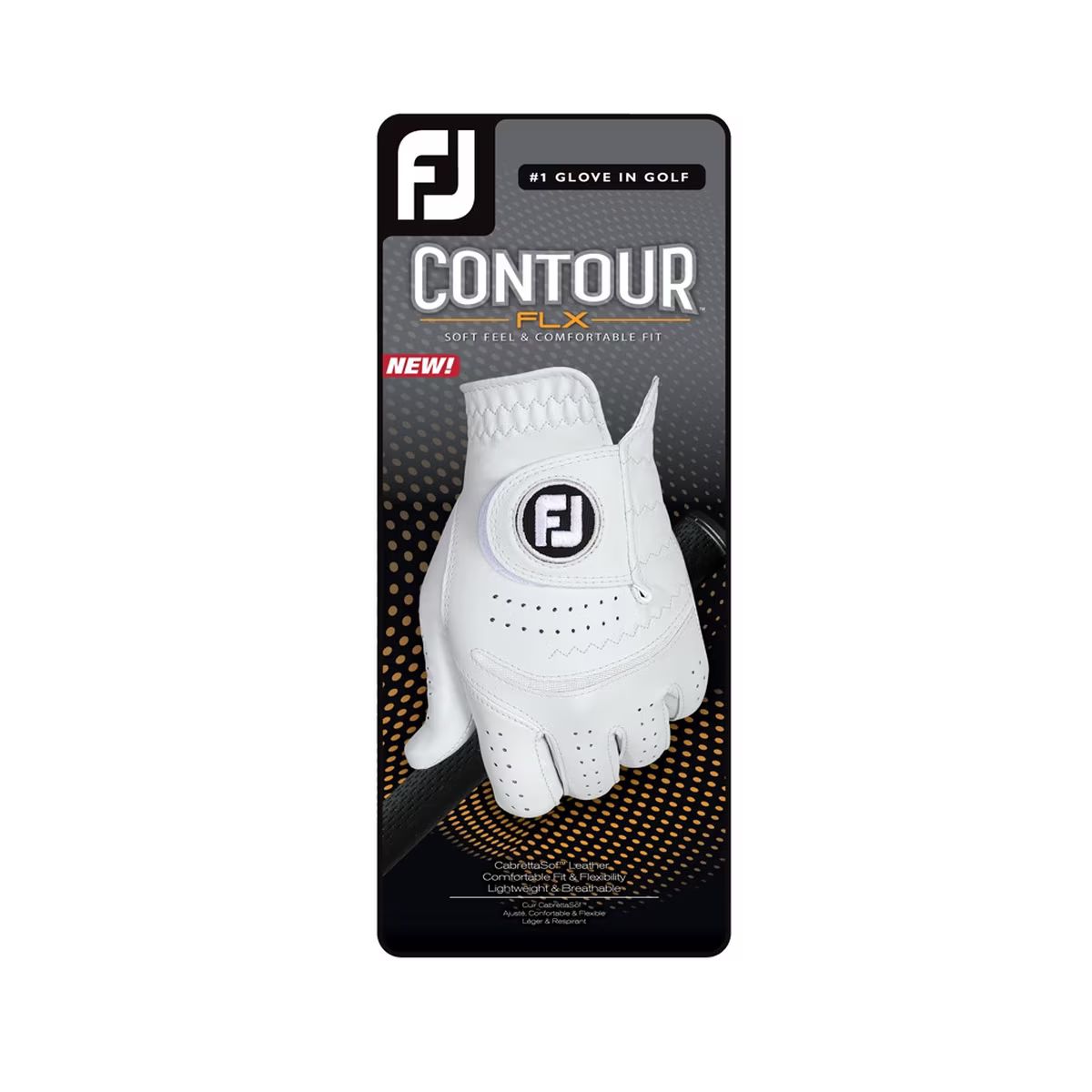 Footjoy Contour FLX Leather Golf Gloves - Left Hand