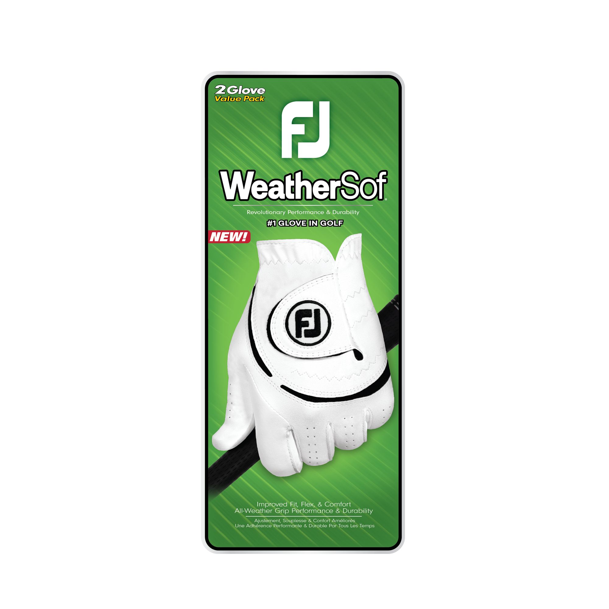 FootJoy Weathersof 2For Men's Left Hand Golf Gloves