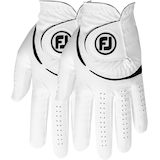 FootJoy WeatherSof 2For Cadet Men's Left Hand Golf Gloves Back_Flat