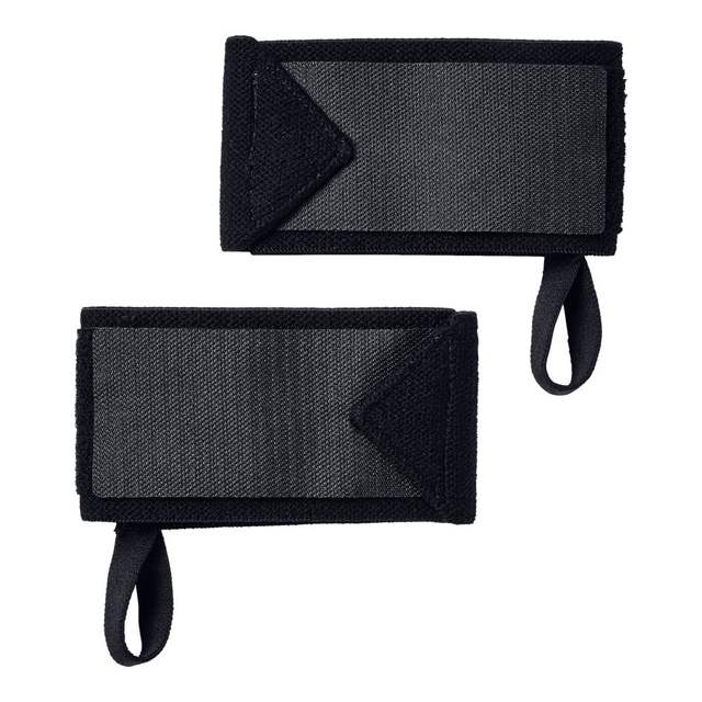 Under Armour Project Rock Wrist Wraps Gloves Back_Flat