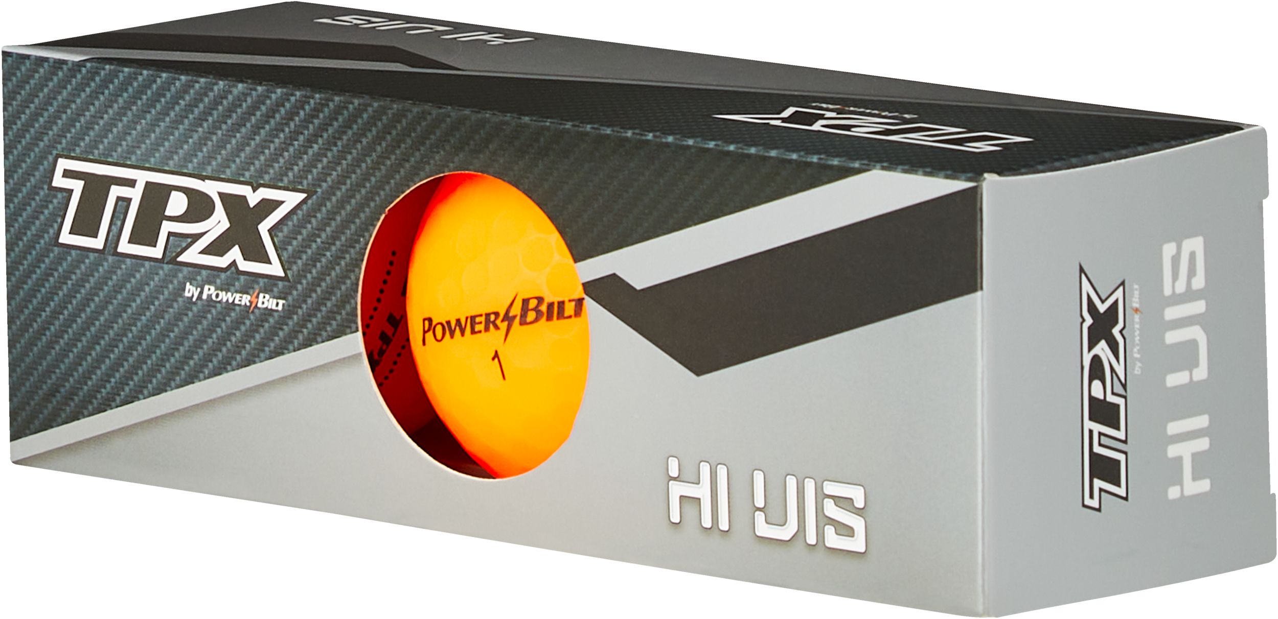 Powerbilt V High Optic Golf Balls, 12 Pack