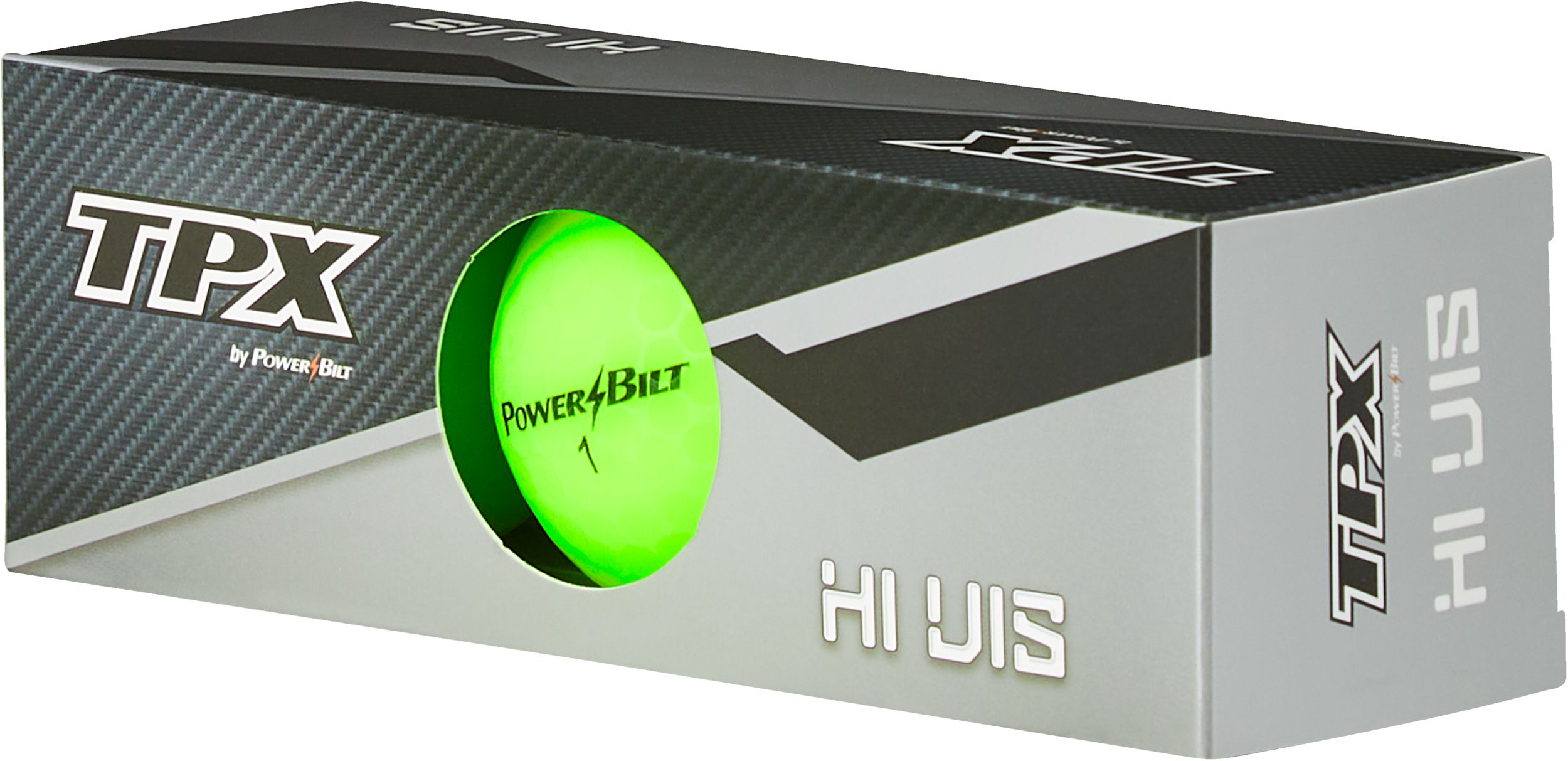 Powerbilt V High Optic Golf Balls, 12 Pack