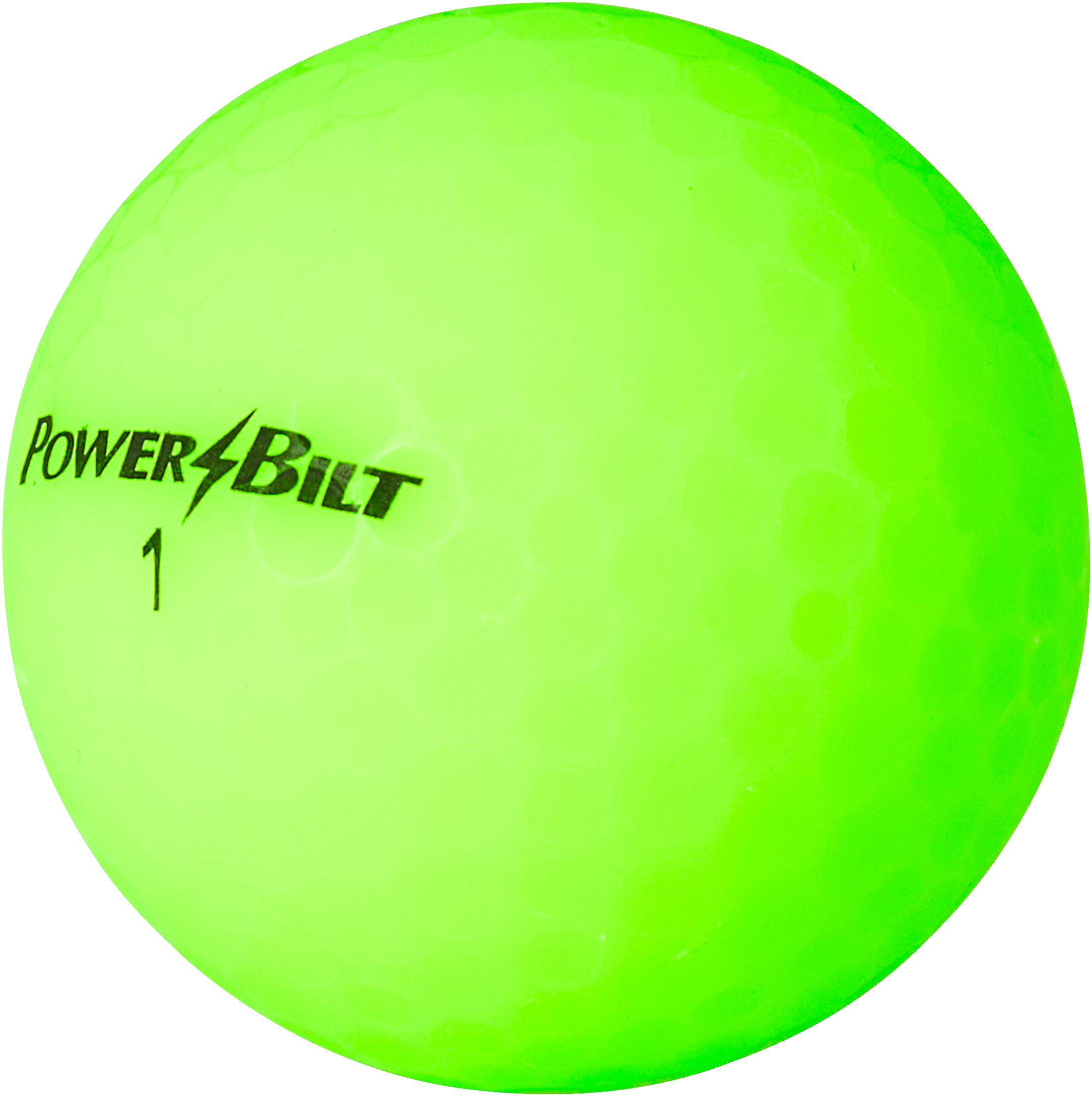 Powerbilt V High Optic Golf Balls, 12 Pack