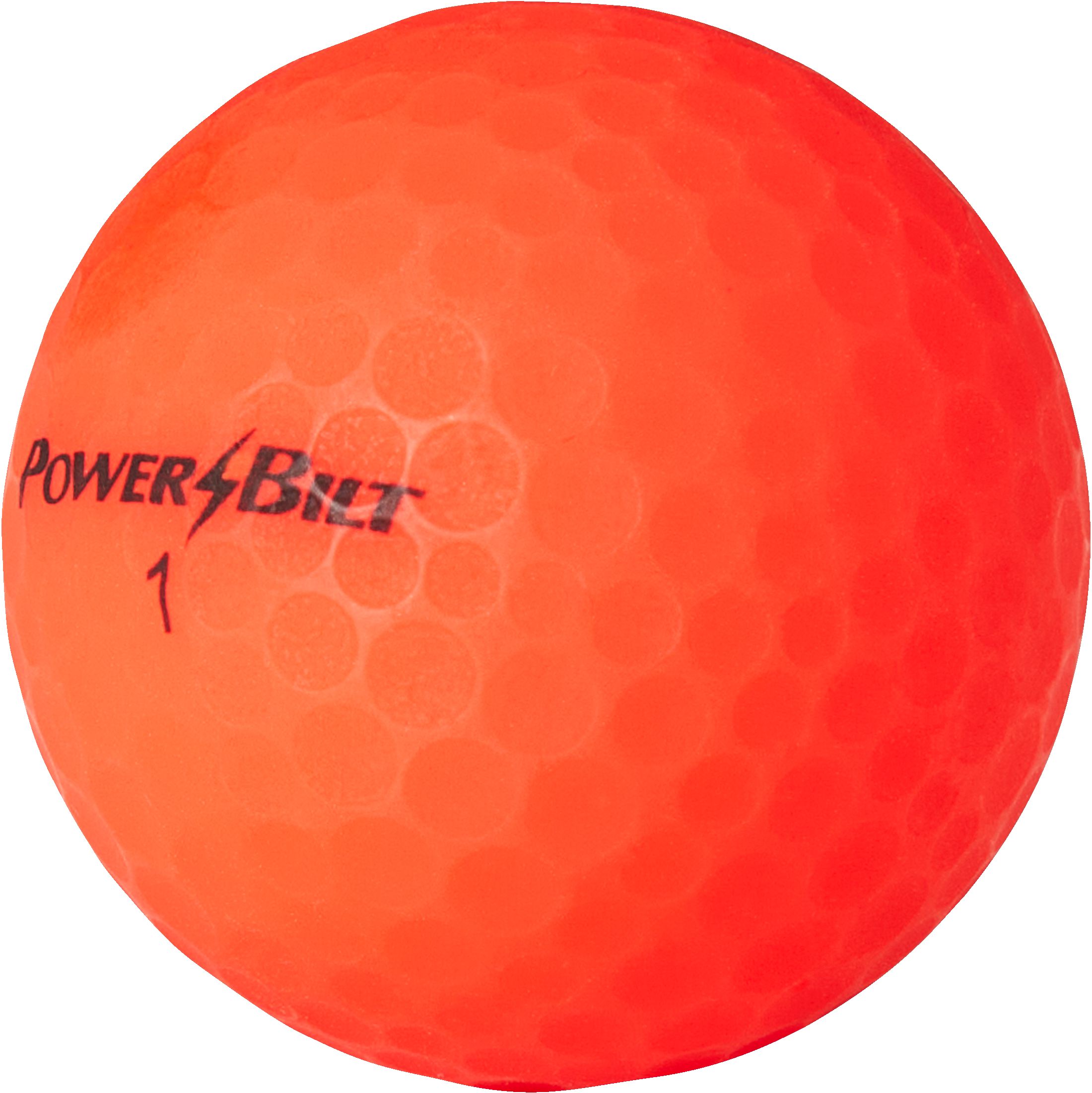 Powerbilt V High Optic Golf Balls, 12 Pack