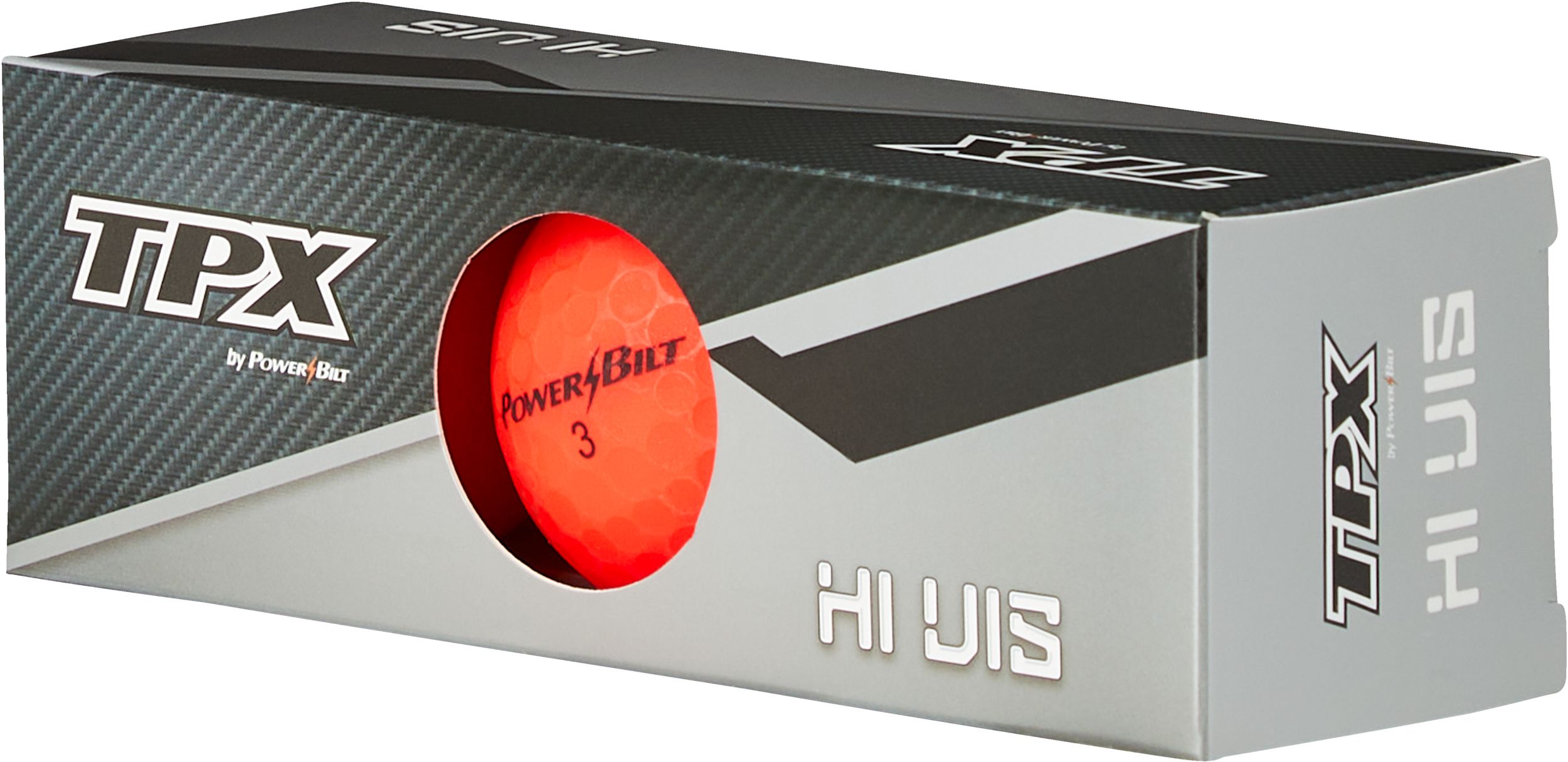 Powerbilt V High Optic Golf Balls, 12 Pack