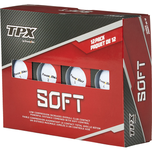 Powerbilt Soft Golf Balls, 12 Pack