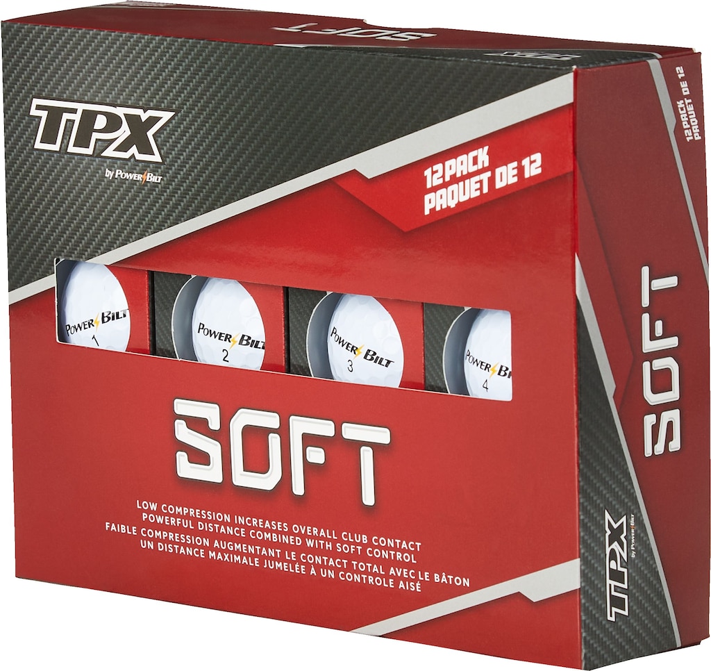 Powerbilt Soft Golf Balls, 12 pk