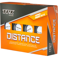 Powerbilt Distance Golf Balls, 12 Pack Front_Three_Fourths_Angled_Left