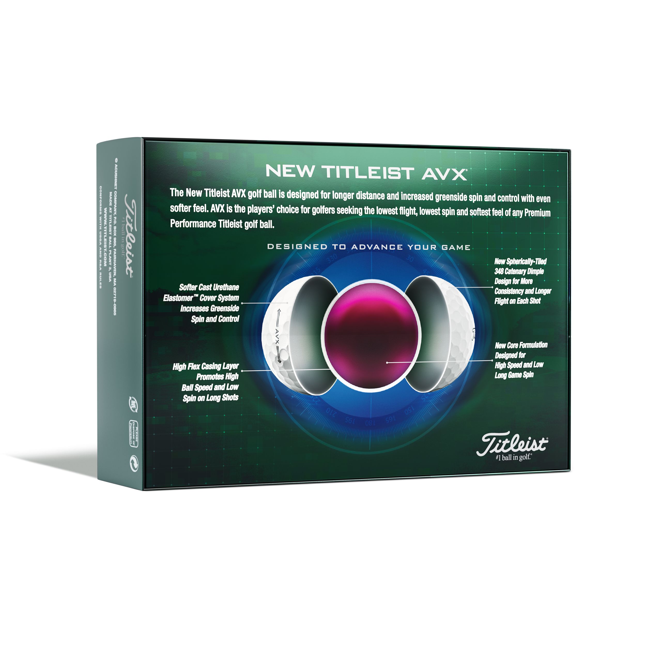 Titleist AVX Golf Balls - 12 Pack