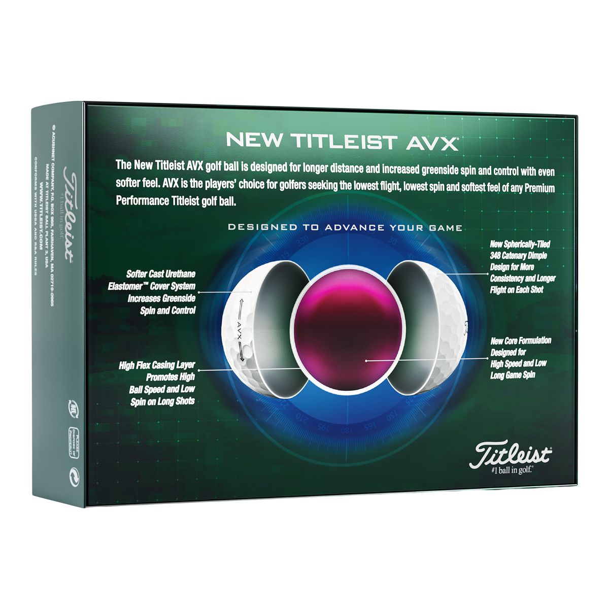 Titleist AVX Golf Balls - 12 Pack