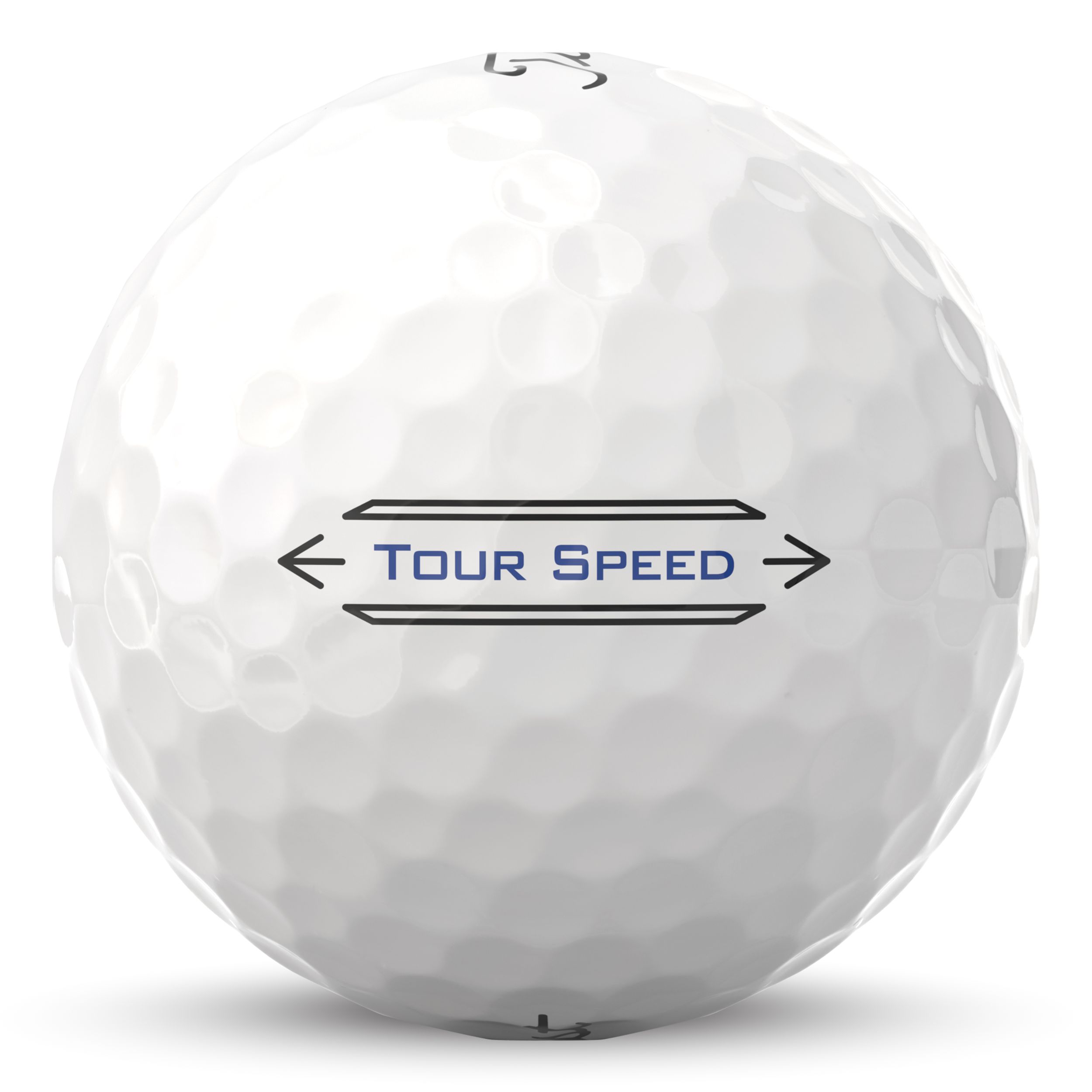 Titleist Tour Speed&nbsp; Prior Gen White Golf Balls - 12 Pack Side_Right