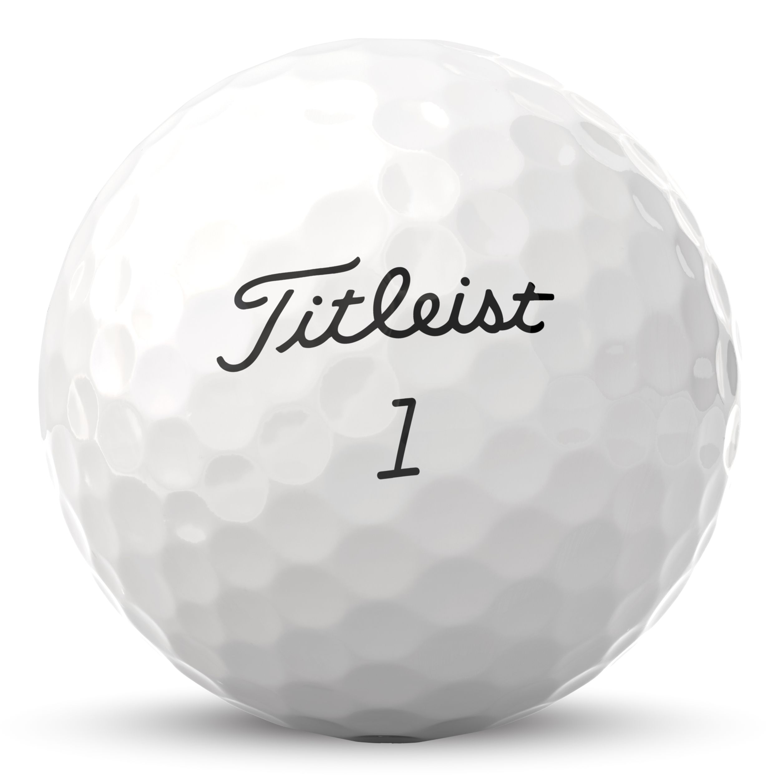 Titleist Tour Speed&nbsp; Prior Gen White Golf Balls - 12 Pack Front_Flat