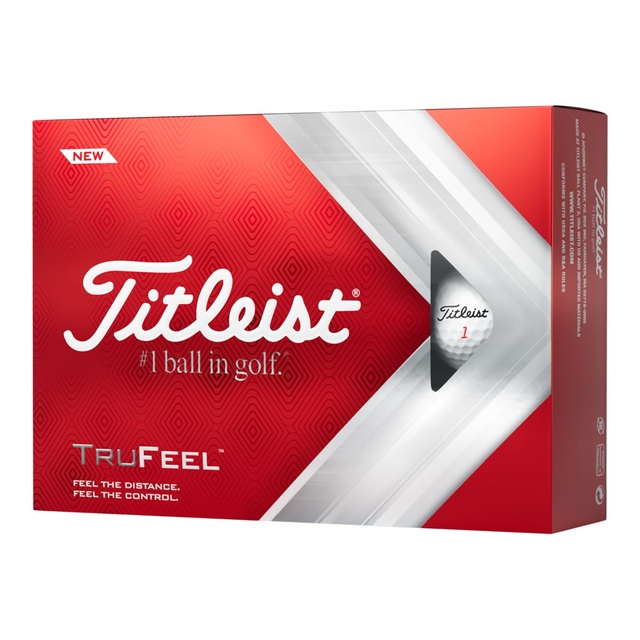 Titleist Trufeel Golf Balls - 12 Pack Front_Angled_Left