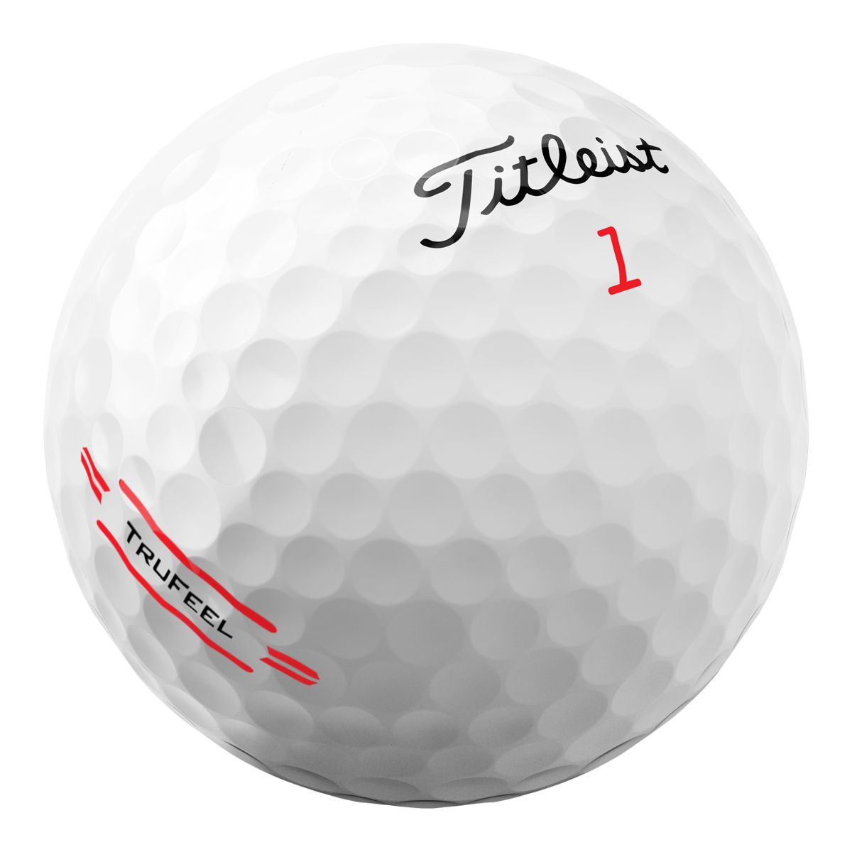 Titleist Trufeel Golf Balls - 12 Pack Front_Angled_Right