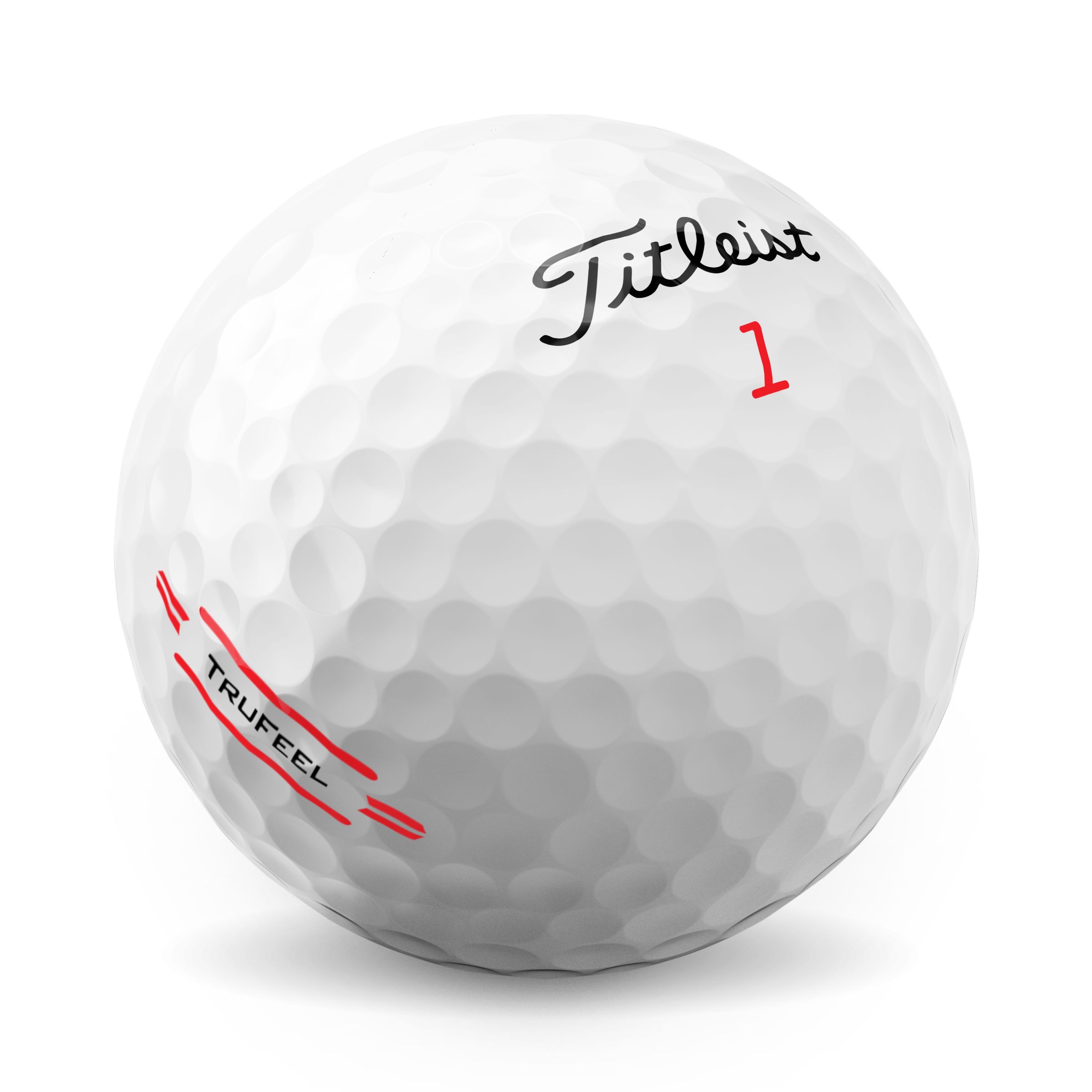 Titleist Trufeel Golf Balls - 12 Pack Front_Angled_Right