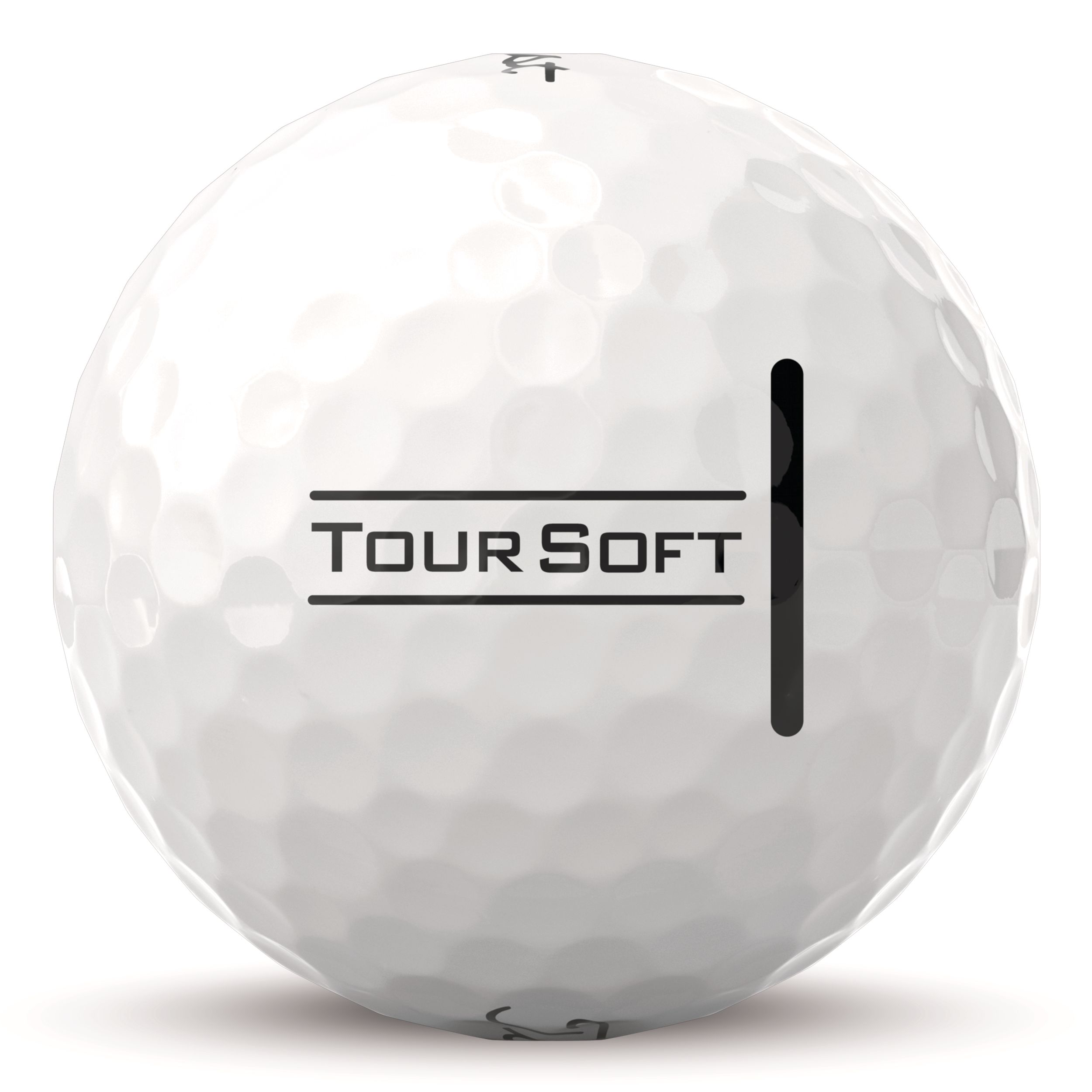 Titleist Tour Soft Prior Gen White Golf Balls - 12 Pack Back_Flat