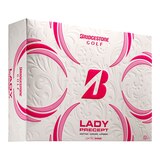 Bridgestone Women's Precept Golf Balls - 12pk Front_Angled_Right