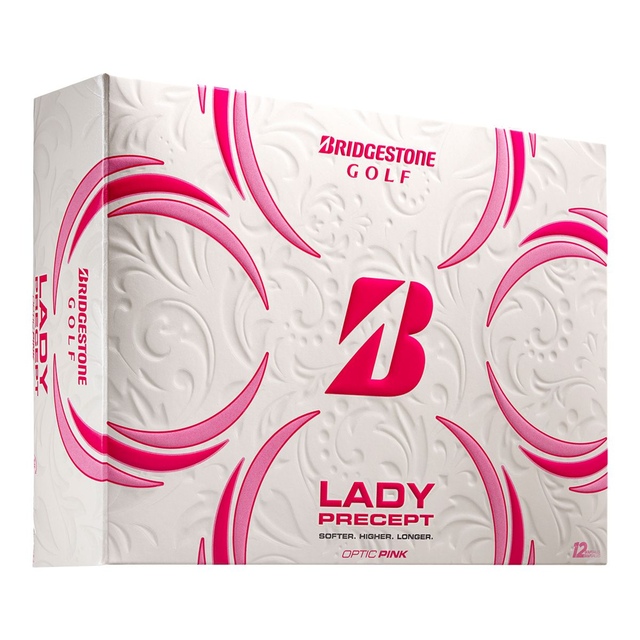 Bridgestone Women's Precept Golf Balls - 12pk Front_Angled_Right