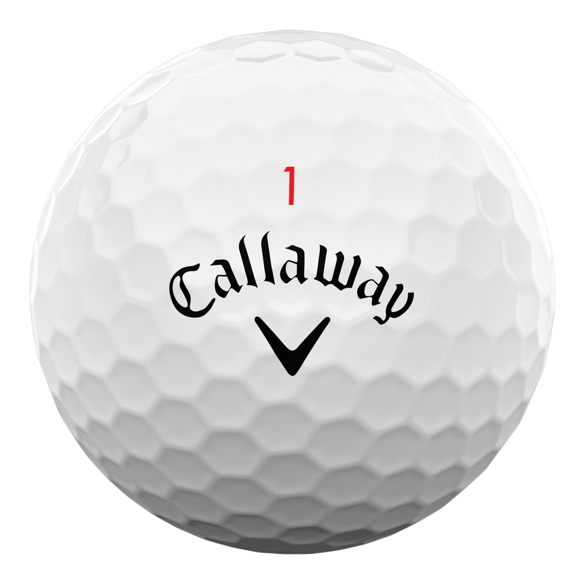 Callaway Previous Gen Chrome Soft Golf Balls, 12 Pack Front_Flat