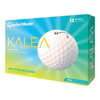 TaylorMade Kalea White Golf Balls - 12pk Front_Angled_Left