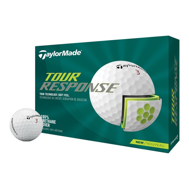 Taylormade Tour Response Golf Balls, 12 Pack Composite_or_Mixed